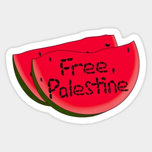 Free Palestine Sticker